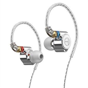 TRN TA1 Löstagbara 3,5 mm Trådbundna In-Ear Hörlurar MMCX Gränssnitt Tung Bas Hörlurar, Standardversion