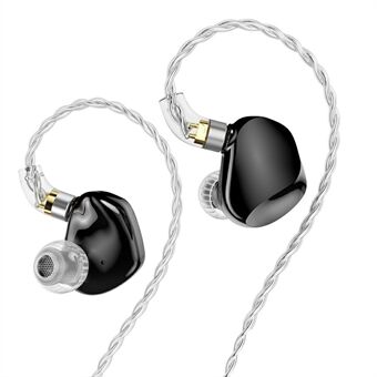 TRN VX Pro+ 3,5mm Avtagbara Trådbundna In-Ear Hörlurar 9-Units HiFi Musikheadset utan Mikrofon