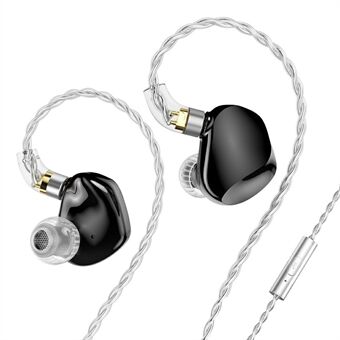 TRN VX Pro+ 3,5 mm Avtagbara Trådbundna In-Ear Hörlurar 9-Enhet HiFi Musik Hörlur med Mikrofon