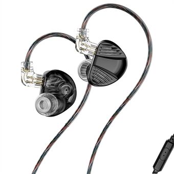 TRN V10 Pro 3,5mm Avtagbara Trådbundna In-Ear Hörlur HiFi Musik Gaming Headset med Mikrofon