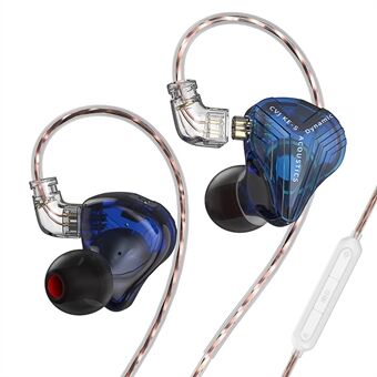 CVJ KE-S trådbundna in-ear-hörlurar Heavy Bass Stereo Earbuds 3,5 mm Jack Gaming Headset med mikrofon