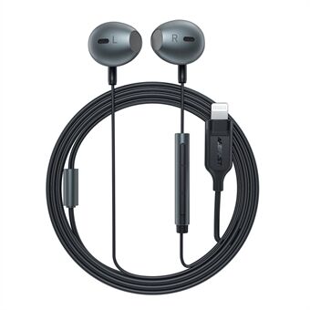 ACEFAST L1 Trådbundna hörlurar med 8-stifts anslutning In-ear headset med inbyggd mikrofon.