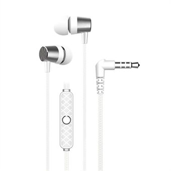 DEVIA Kintone-serien EM103 Metallhörlurar 3,5 mm Wire Control Telefon Musik Earphone