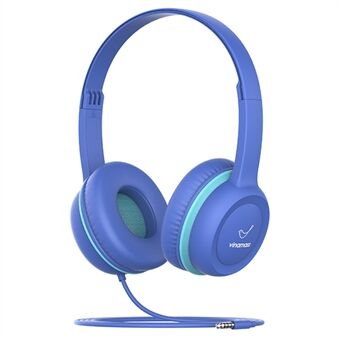 VINAMASS A63 trådbundna hörlurar för Kids Infällbart huvudband HiFi Music 85db barnheadset