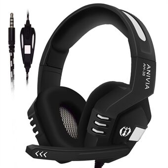 SADES AH-38 Over Ear Gaming Headset Trådbundna hörlurar Musik Stereo hörlurar med mikrofon för PC Laptop