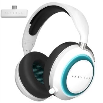 TARGEAL 916S Gaming Headset 2.4G Bluetooth 3.5mm AUX RGB Gaming Headset med Noise Cancelling Technology Mic för PS5/4 Bärbar PC