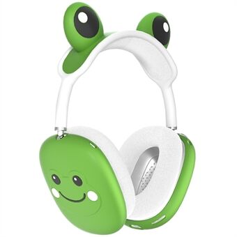 För AirPods Max Frog Design Väska i Flytande Silikon för Hörlursöronkåpor + Huvudbågsöverdrag