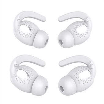 AHASTYLE PT40 2 Par S+L Storlek Eartips för Apple AirPods 3, Bluetooth Hörlurar, Anti-förlorade Earhook Silikon Earbuds Ärm