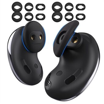 Visst! Här är översättningen till svenska:

AHASTYLE PT132 För Samsung Galaxy Buds Live 6 par S / M / L Ersättningstöps Anti-halk Silikon Bluetooth Hörlurstoppar