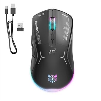 ONIKUMA CW917 Trådbunden / 2.4G Trådlös Dubbel Läge Gaming Mus Ergonomisk Dator Laptop Mus