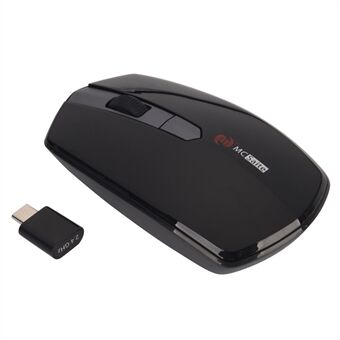 MCSAITE MC-369AG Trådlös Type-C-mus 800 / 1200 / 1600DPI Minispelmöss Office Hemmamus med USB-C-gränssnitt