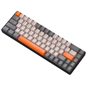 ZIYOULANG K68 Trådlöst Mekaniskt Tangentbord 2.4G / Bluetooth Dual-Mode 68-Keys Tangentbord