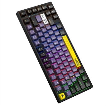 ONIKUMA G58 Hot-Swappable 82-Key Mekaniskt Gaming-Tangentbord RGB-belysning Trådbundet Tangentbord