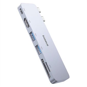 BASEUS UltraJoy Series Type-C till Thunderbolt 3 / 4+HD4K@30Hz+2XUSB3.0+SD3.0+TF3.0 USB Hub Dockningsstation