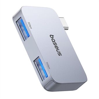 BASEUS UltraJoy Series 2-I-1 Typ-C till 2xUSB3.0 USB Hub Dockningsstation