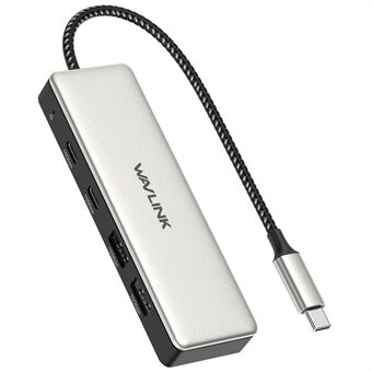 WAVLINK UH30420 Aluminiumlegering USB-hubb 4-Port 10Gbps Hög Hastighet ??USB3.2 Gen2-distributör