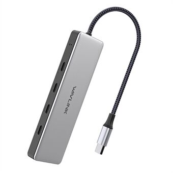 WAVLINK WL-UHP3411 4-i-1 typ-C till 4 USB-C 3.2 Gen2-portar Adapter 10G Dataöverföringsnav