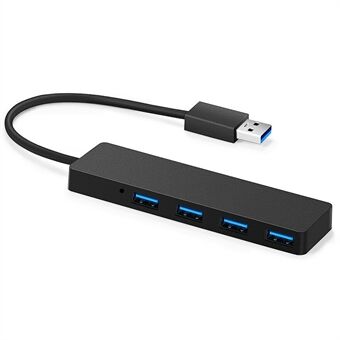 Ultra Slim 4 i 1 USB 3.0 Hub Höghastighetsdataöverföring USB Expander Splitter för Android-telefon och bärbar dator