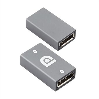 DP till DP DisplayPort Hona till Hona Adapter Kontakt Kopplingsverktyg Förlängare