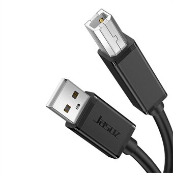 JASOZ D105 T-D118 5m USB 2.0 utskriftskabel USB typ A till B hane till hane skrivarkabel med guldpläterat gränssnitt