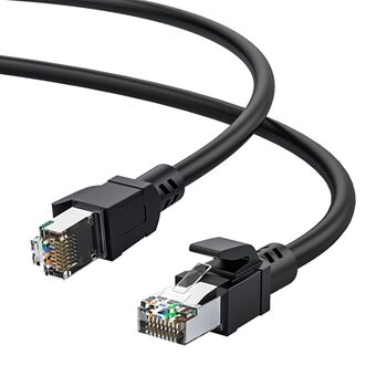 CABLECREATION CL0344 8m CAT8 40Gbps 2000MHz Nätverkskabel Dator Router RJ45 Anslutningskabel