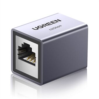 UGREEN Cat8 Cat7 Cat6 Ethernet-kabeladapter Aluminiumlegering RJ45-kontakt 10 Gbps nätverksförlängare