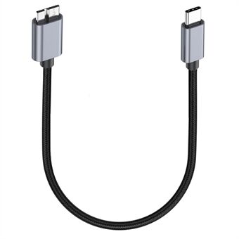 0,5m USB Type C till Micro B-kabel kompatibel med Seagate WD Westgate My Passport MacBook Pro / Ipad