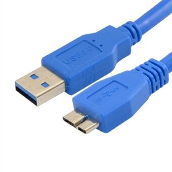 0,3 m USB 3.0 förlängningskabel A Hane till Micro-B Adapter Converter Laddare Kabel Trådsladd för mobil hårddisk