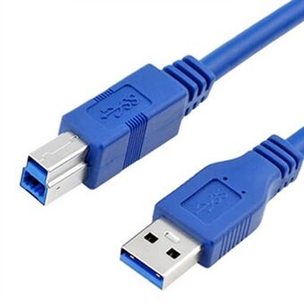 1m USB3.0 hane till USB typ-B hane skrivarkabel Dator utskriftssladd