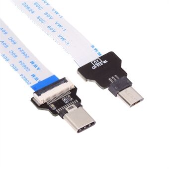 UC-019-MM CN-008-OTGCN-009-0.13M / CN-012-MA Type-C hane värd till 5Pin Micro USB 2.0 hane mål data platt