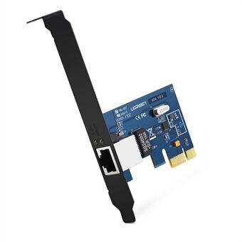 UGREEN Gigabit Ethernet PCI Express PCI-E Nätverkskort RJ45 LAN Adapter Omvandlare Nätverkskontroller för Stationär dator