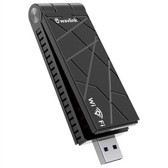 WAVLINK WN690X1 AX1800 Snabbare WiFi 6 Trådlös-AX USB3.0 Adapter Dual Band Nätverksadapter för PC-dator