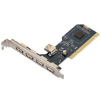 TXB045 NEC-kort PCI till 5 USB2.0-adapterkort för stationär dator TXIC USB2.0-expansionskort