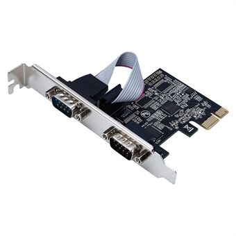 TXB074 Pcie till serieport RS232 Interface Expansion Card AX99100 Skrivbords-PCI-E-serieportadapterkort