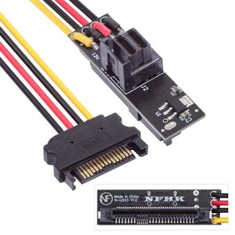 SFF-8643 PCI-E 4.0 Hona till U.2 SFF-8639 U.3 NVME Pcie PCI-Express SSD Adapter för Moderkort