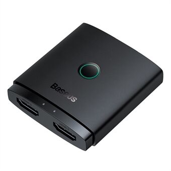 BASEUS AirJoy-serien 2-i-1 Bidirektionell HDMI-switch 4K HD-video 2 ingångar 1 utgång HDMI-adapter - Svart