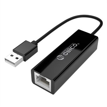 ORICO UTJ-U2 USB2.0 till Gigabit Ethernet Adapter Trådad Nätverkskabelomvandlare RJ45 Internetgränssnitt