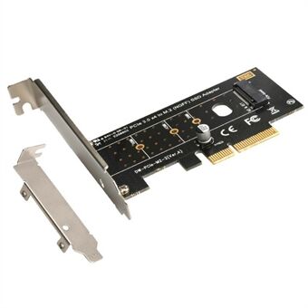 TXB043 M KEY NGFF SSD Adapterkort NVME M.2 till PIC-E 3.0 X4 Hög hastighets expansionskort