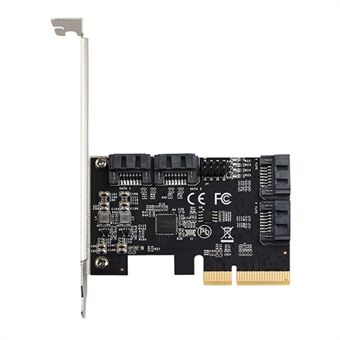 TXB170 PCIE till SATA Bootable SSD Solid State Drive Adapterkort PCIE X4 till 4-port SATA3.0 expansionskort