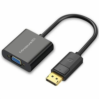 MINDPURE AD005 DP till VGA Adapter DP Hane till VGA Hona 1080P Omvandlare Dongle