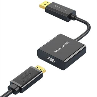 MINDPURE AD003 DP till HD 1080P Video Adapter DP Hane till HD Hona Omvandlarkabel