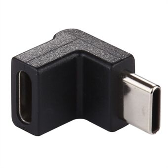 90 Degree Right Angle USB 3.1 Type C Male to Female Converter Adapter for Samsung Huawei Smart Phone