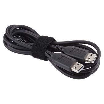 1,8M OEM USB-kabel DC Strömförsörjningsadapter Laddare Laddningssladd för Lenovo Notebook