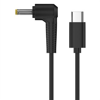 20V 4,0 x 1,7 mm USB-C till DC-adapterkabel för routrar, kameror, TV-box, skrivbordslampor PVC-nätsladdsomvandlare