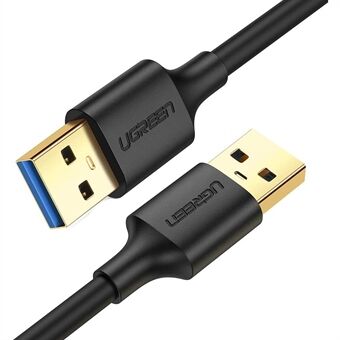 UGREEN 60526 2m USB 3.0 A hane till en hane höghastighetsdataöverföringskabel dubbelände USB-sladd för hårddisk / bärbar dator / dvd-spelare / tv / USB 3.0-hubb / bildskärm / kamera / uppsättningsbox