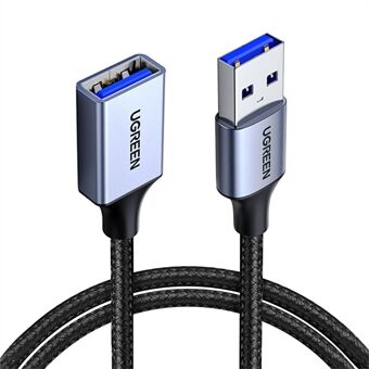 UGREEN 2m USB 3.0-förlängningskabel typ A hane till hona 5Gbps dataöverföringsförlängningskabel för skrivarskannerkortläsare