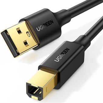 UGREEN 3M USB 2.0 Typ B hane till en hane skrivarskannerkabel för HP Canon Epson