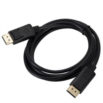 DisplayPort till DisplayPort 1,8m Stor DP Hane till Hane DP till DP Adapterkabel