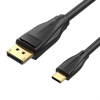 VENTION CGYBH CGY-serien 2m Typ-C till DP-kabel 8K USB-C till DisplayPort-adapter Skärmsynkronisering för bärbar dator PC