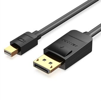 VENTION HAABG 4K Mini DP till DP-kabel 1,5 m Bi-riktad Mini DisplayPort till DisplayPort-sladd för PC